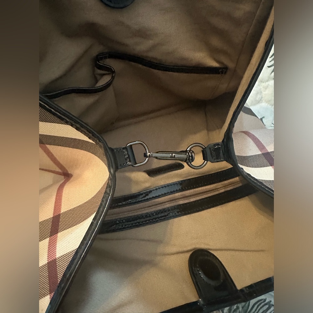 Burberry Nova Check Tote 🧡⭐️ - Picture 4 of 7